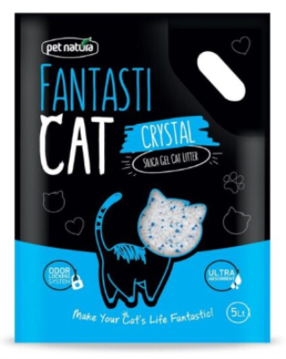 Κρυσταλλική Άμμος Γάτας Pet Natura Fresh Crystal 5lt